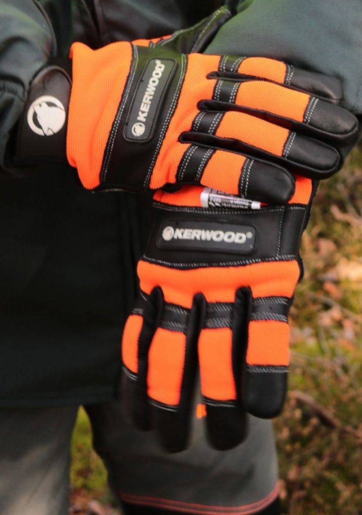 Bien choisir les gants de protection tronçonneuse > Kerwood